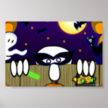 Trick Or Treat Kilroy Poster- Small