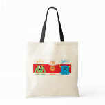 Trick or treat monsters halloween reusable bag
