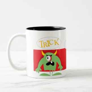 Trick or Treat Monsters mug
