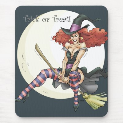 Trick or Treat mousepads