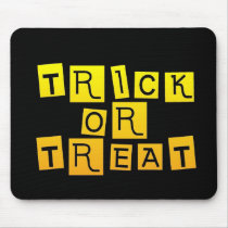 Trick or Treat mousepads by dndartstudio Trick or Treat mousepads