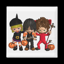 Trick or Treat or Else!  Magnet magnets