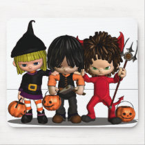 Trick or Treat or ELSE! mousepads