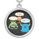 Trick-or-Treat Pendant necklace