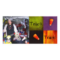 Trick or Treat Photo Card photo cards by VampOut Trick or Treat Photo Card photo cards