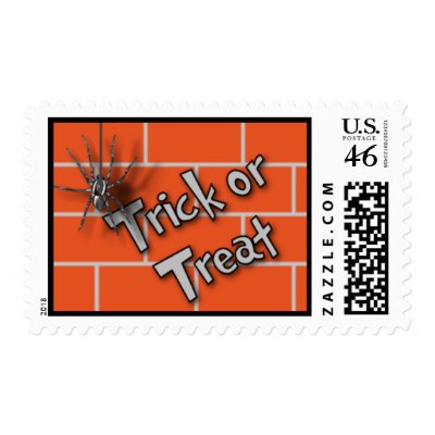 Trick or Treat Postage Stamps by stampstore