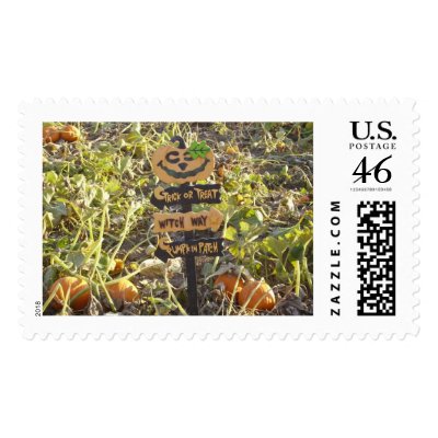 Trick or Treat postage