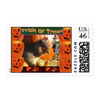 Trick or Treat postage