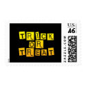 Trick Or Treat postage