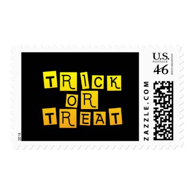 Trick Or Treat postage