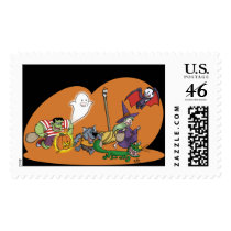 Trick or Treat postage stamp