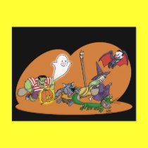 Trick or Treat postcard