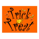 Trick or Treat Postcard