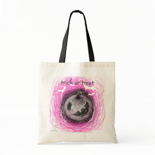 Trick Or Treat Pumpkin Laugh Halloween Pink Bag bag