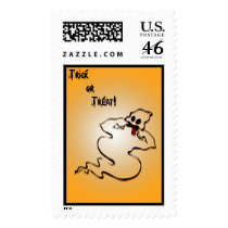 Trick or Treat Raspberry postage