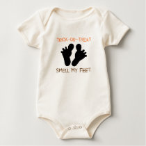 Trick or Treat Smell my Feet Baby Creeper t-shirts