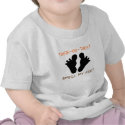 Trick or Treat Smell my Feet Baby Tee shirt