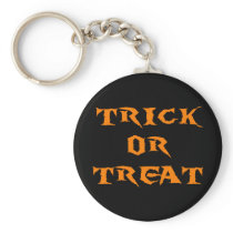Trick Or Treat Spooky Keychain