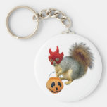 Trick or Treat Squirrel Key Chain