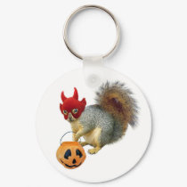 Trick or Treat Squirrel keychains
