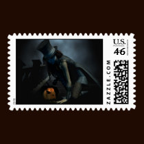 Trick or Treat Time postage
