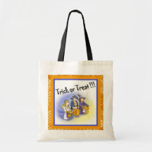 Trick or Treat Tote Bag