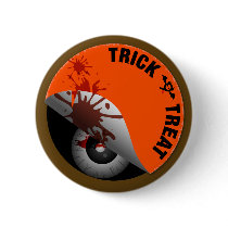 Trick or Treat : What's hiding inside? buttons
