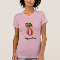 Trick-or-Treat with Hoot Hoot the Pirate Owl t-shirts