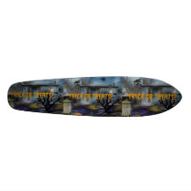 Trick or Treats Haunted House Skateboard