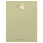 Trick Treat Boo | Candy Corn Halloween Letterhead