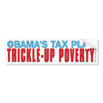 Trickle-Up-bumper bumper stickers by Gaybinator Trickle-Up-bumper bumper stickers