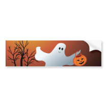 TrickOrTreat two Bumper Sticker bumper stickers