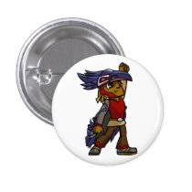 Trickster Raven Button buttons