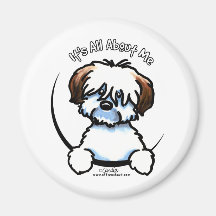 Tricolor Coton Its All About Me Fridge Magnet