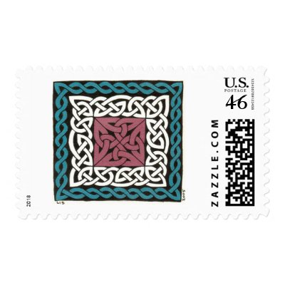 Tricolor Knotwork stamp