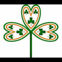 TRICOLOR SHAMROCK t-shirts