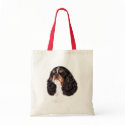 Tricolour king charles ( english toy ) spaniel bag by kcpetcollectables Tricolour king charles ( english toy ) spaniel bag