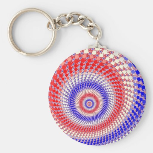 Tricolour Roundalls Keychain