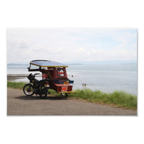 Tricycle at the San Pedro Bay, Tacloban City