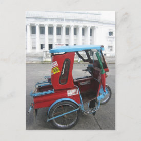 Tricycle postcard