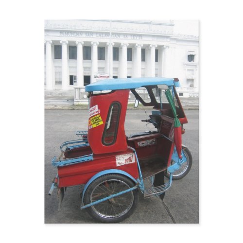 Tricycle postcard