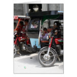 Tricycles Greeting Card