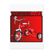 Tricycles Rock! Postcards
