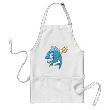 Trident the Fish Aprons
