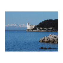 trieste miramare postcards