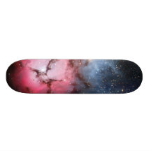 Trifid Nebula Space Astronomy Custom Skate Board