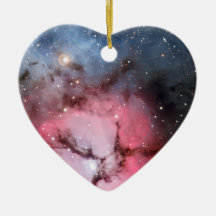 Trifid Nebula Space Astronomy Christmas Tree Ornament