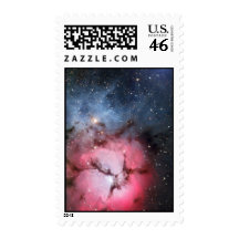 Trifid Nebula Space Astronomy Postage