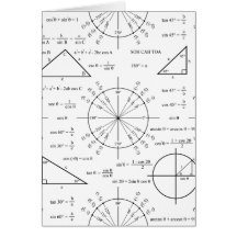 Trig & Triangles Greeting Cards