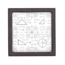 Trig & Triangles Premium Jewelry Box